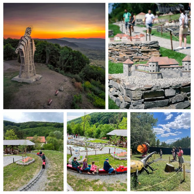 Excursie o zi in Transilvania - Statuia Inima lui Isus de pe Vf. Gordon si Mini Park Transilvania +Insect Park, 20 Iulie 2025